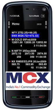 LIVE MCX MARKET RATE ON MOBILE 